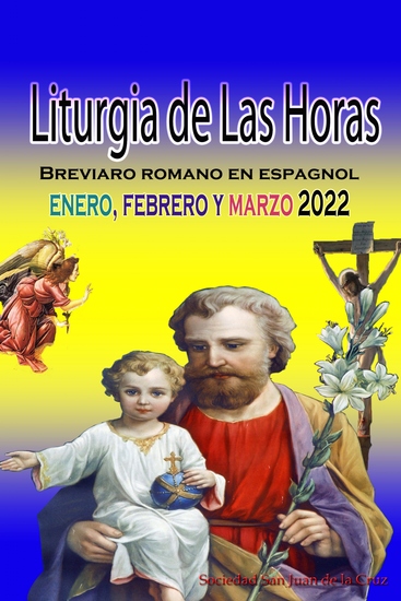 Liturgia de las Horas Breviario romano - en español en orden todos los días de enero febrero y marzo 2022 - cover