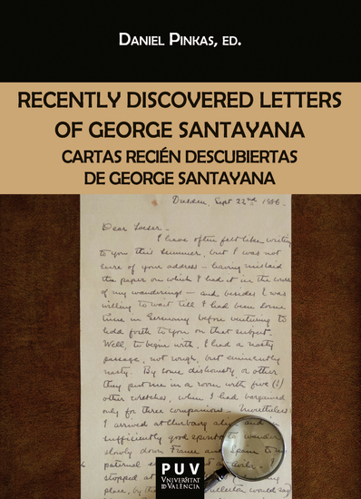 Recently Discovered Letters of George Santayana - Cartas recién descubiertas de George Santayana - cover