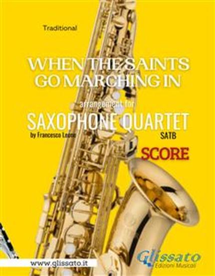 When The Saints Go Marching In - Sax Quartet (score) - cover