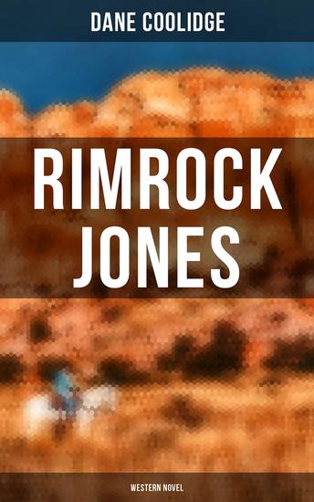 Rimrock Jones (Western Novel) - cover