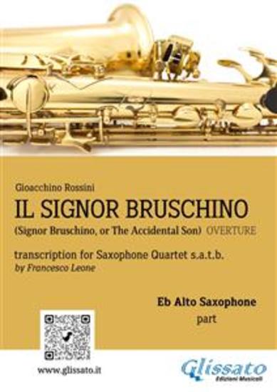 Il Signor Bruschino for Saxophone Quartet (Eb Alto part) - Overture - cover