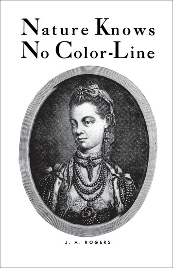 Nature Knows No Color-Line - cover