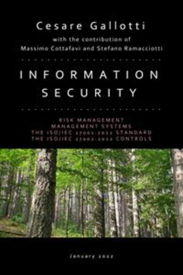 Information security - Edition 2022 - Risk management Management systems The ISO IEC 27001:2022 standard The ISO IEC 27002:2022 controls - cover