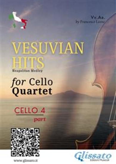 (Cello 4) Vesuvian Hits for Cello Quartet - Neapolitan Medley - cover