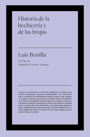 Historia de la hechicería y de las brujas - Prólogo de Alejandra Guzmán Almagro - cover