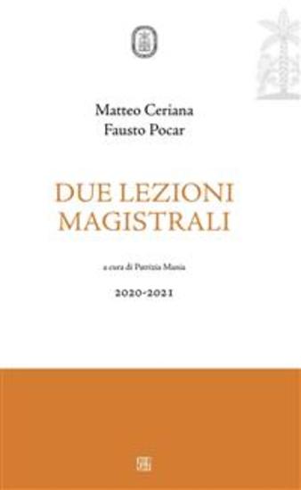 Due lezioni magistrali - cover