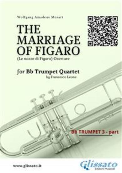 Bb Trumpet 3 part: "The Marriage of Figaro" overture for Trumpet Quartet - intermediate level - cover