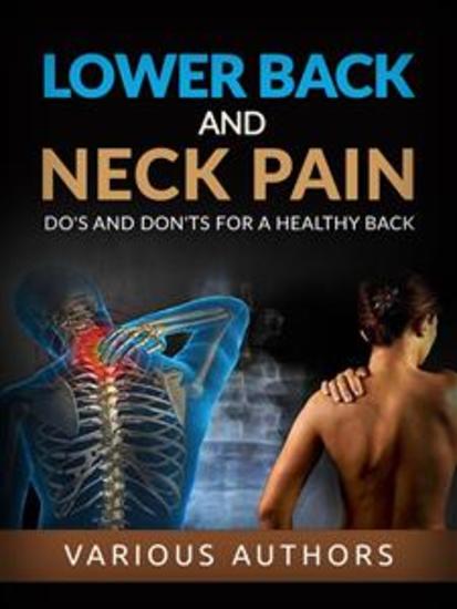 Lower back and neck pain (Translated) - Do's and don'ts for a healthy back - cover