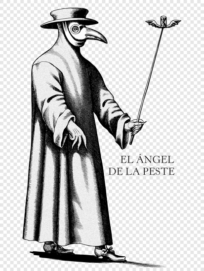 El ángel de la peste - cover