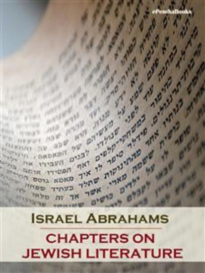 Chapters on Jewish Literature (Annotated) - cover