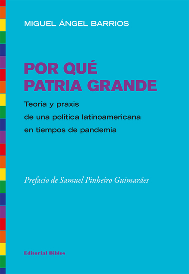 Por qué Patria Grande - Teoría y praxis de una política latinoamericana en tiempos de pandemia - cover