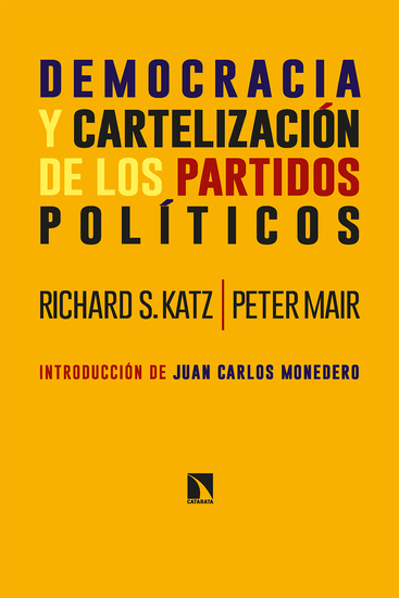 Democracia y cartelización de los partidos políticos - cover