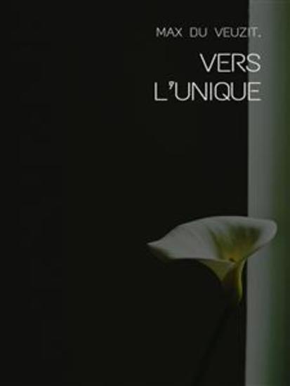 Vers l’unique - cover