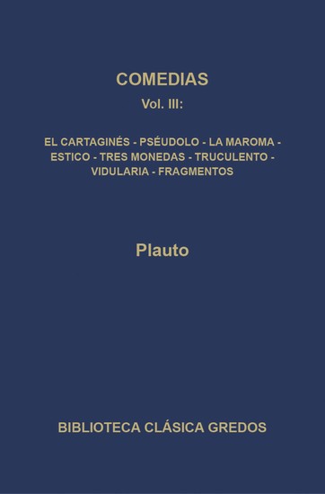 Comedias III - cover