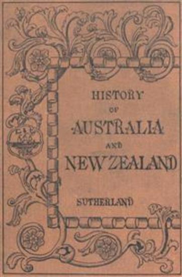 History Of Australia And New Zealand - cover