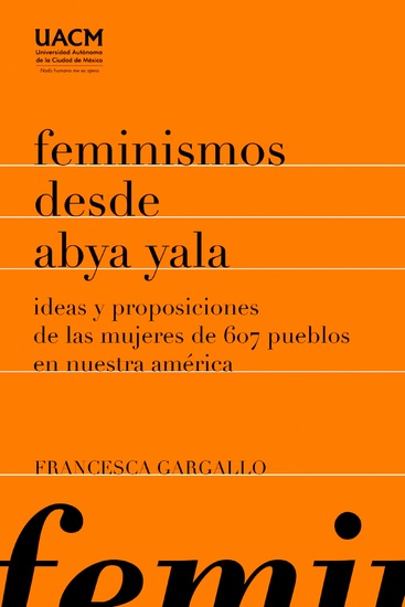 Feminismos desde Abya Yala - Ideas y proposiciones de las mujeres de 607 pueblos en Nuestra América - cover