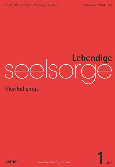 Lebendige Seelsorge 1 2022 - Klerikalismus - cover