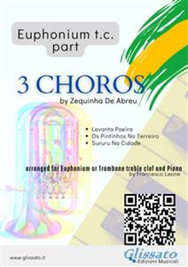 (Bb Euphonium tc part) 3 Choros by Zequinha De Abreu for Euphonium & Piano - Levanta Poeira - Os Pintinhos No Terreiro - Sururu Na Cidade - cover