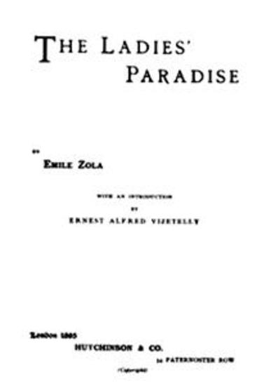 The Ladies' Paradise - cover