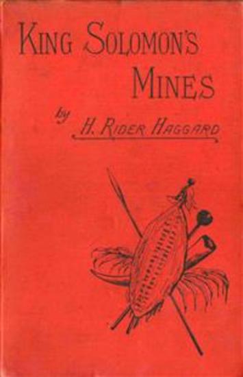 King Solomon's Mines by H Rider Haggard - cover