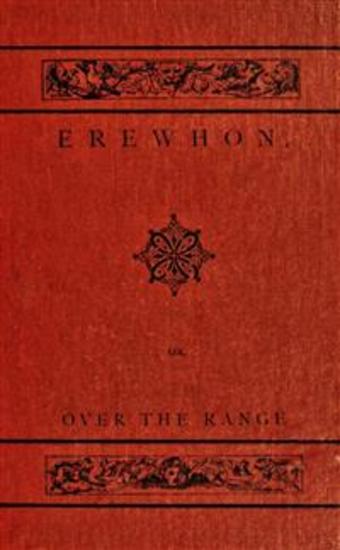 Erewhon Or Over the Range By Samuel Butler - cover