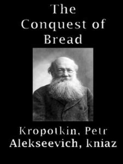 The Conquest Of Bread - cover