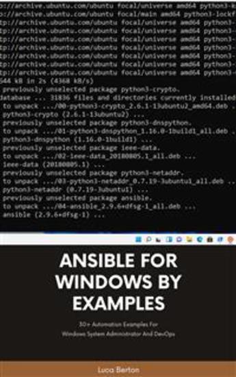 Ansible For Windows By Examples - 40+ Automation Examples For Windows System Administrator And DevOps - cover
