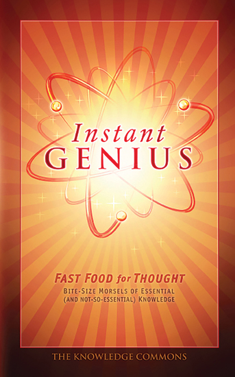 Instant Genius: Fast Food for Thought - cover