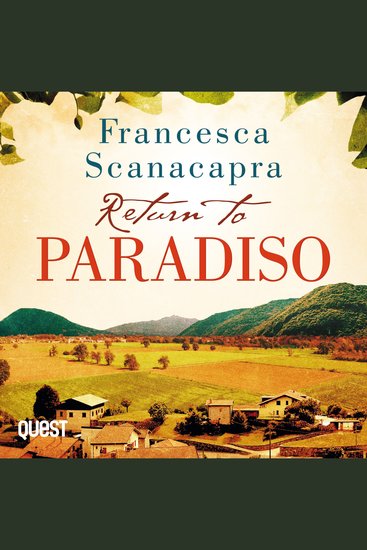 Return to Paradiso - The Paradiso Novels Book 2 - cover