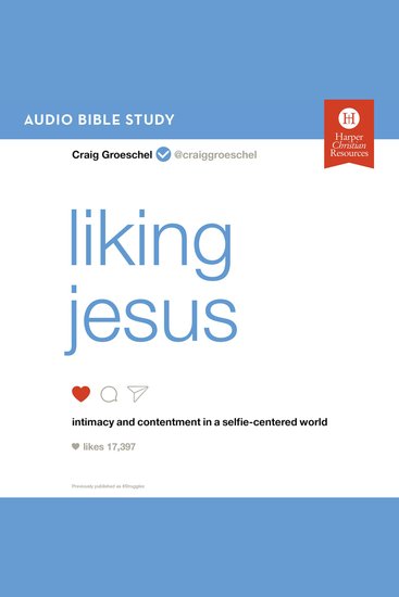 Liking Jesus: Audio Bible Studies - Intimacy and Contentment in a Selfie-Centered World - cover