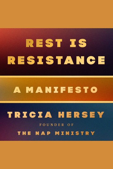 Rest Is Resistance - A Manifesto - cover