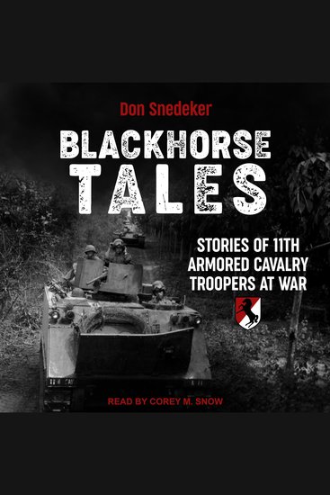 Blackhorse Tales - Stories of 11th Armored Cavalry Troopers at War - cover