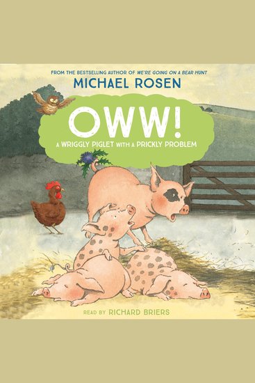 Oww!: A funny farmyard story from the bestselling author of We’re Going on a Bear Hunt - cover