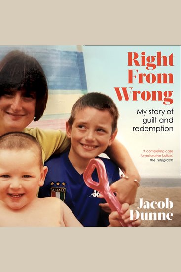 Right from Wrong: My Story of Guilt and Redemption - cover