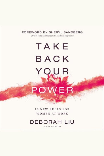 Take Back Your Power - 10 New Rules for Women at Work - cover