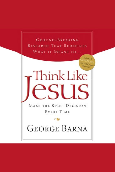 Think Like Jesus - Make the Right Decision Every Time - cover