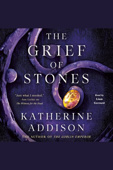 The Grief of Stones - Book Two of the Cemeteries of Amalo Trilogy - cover