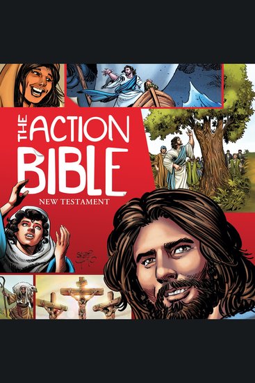 The Action Bible New Testament - God's Redemptive Story - cover