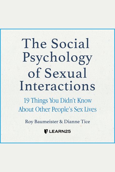 The Social Psychology of Sexual Interactions - cover