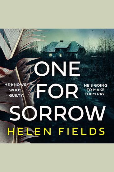 One for Sorrow: The new heart-stopping page-turning crime thriller for 2022 - cover