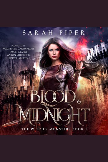 Blood and Midnight - A Dark Fantasy Romance - cover