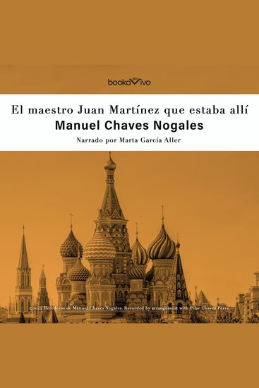 El maestro Juan Martínez que estaba allí - cover