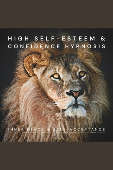 High Self-Esteem & Confidence Hypnosis: Inner Peace & Self-Acceptance - Powerful Sleep Hypnosis to Increase Confidence Self-Awareness Self-Worth & Self-Love to Change Your Life - cover