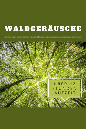 Waldgeräusche mit und ohne Musik (XXL Bundle) - Sanfte Naturgeräusche zum Einschlafen Entspannen Meditieren - cover