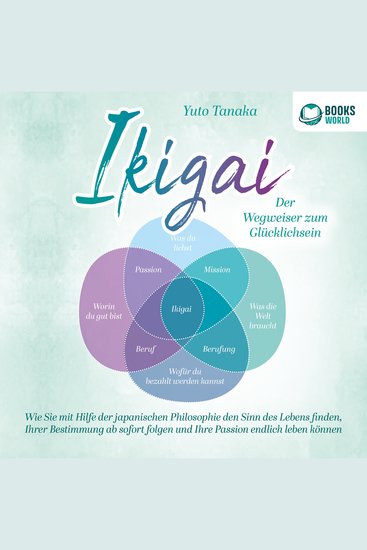 IKIGAI - Der Wegweiser zum Glücklichsein: Wie Sie mit Hilfe der japanischen Philosophie den Sinn des Lebens finden Ihrer Bestimmung ab sofort folgen und Ihre Passion endlich leben können - cover