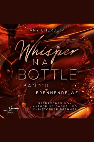 Whisper In A Bottle - Brennende Welt - Liebesroman - cover