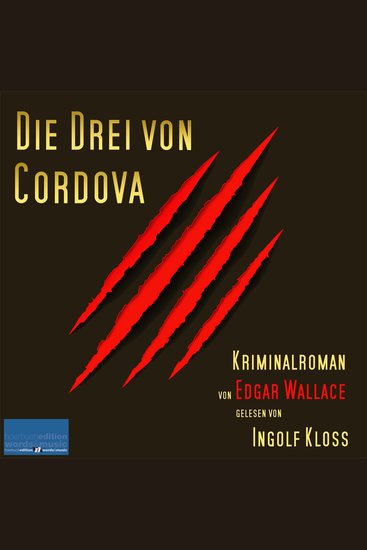 Die Drei von Cordova - Kriminalroman von Edgar Wallace - cover