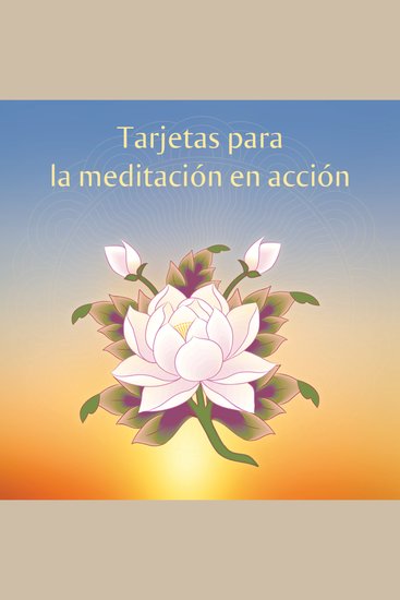 Tarjetas de meditación en acción - Guías para practicar la meditación en la vida diaria - cover