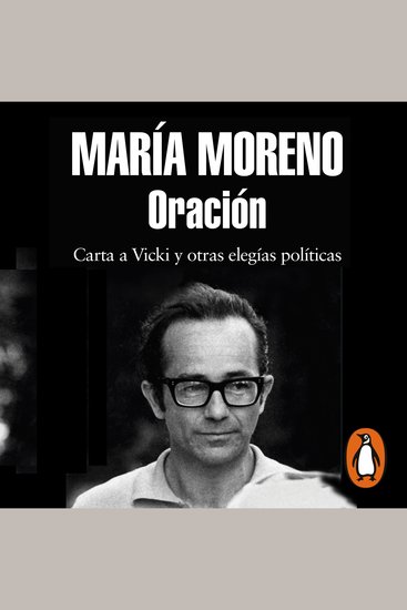 Oración - Carta a Vicki y otras elegías políticas - cover