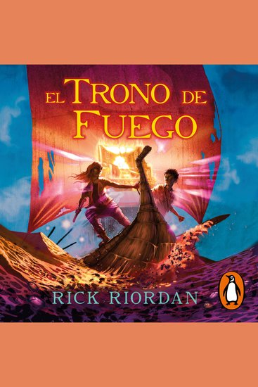 El Trono de Fuego (Las crónicas de los Kane 2) - cover